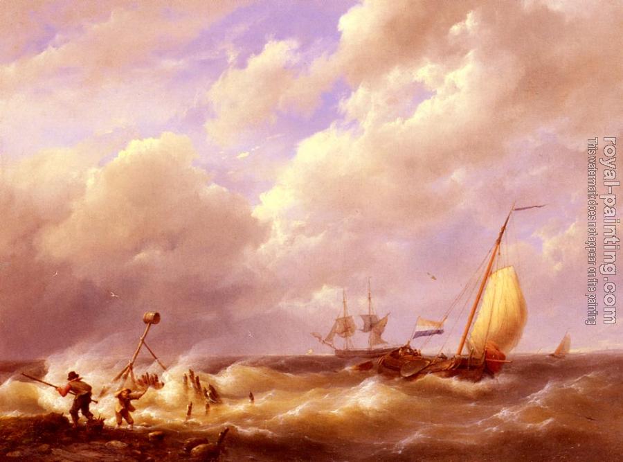 Johannes Hermanus Koekkoek : Willem A Sea Piece